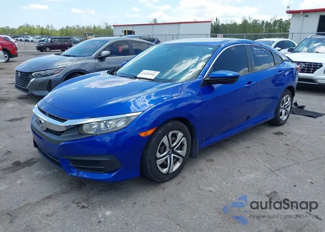 2018 Honda Civic Lx z USA, uszkodzony, nr VIN 19XFC2F55JE011004
